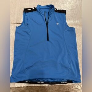 [L]Pearl Izumi Light Blue Cycling Top